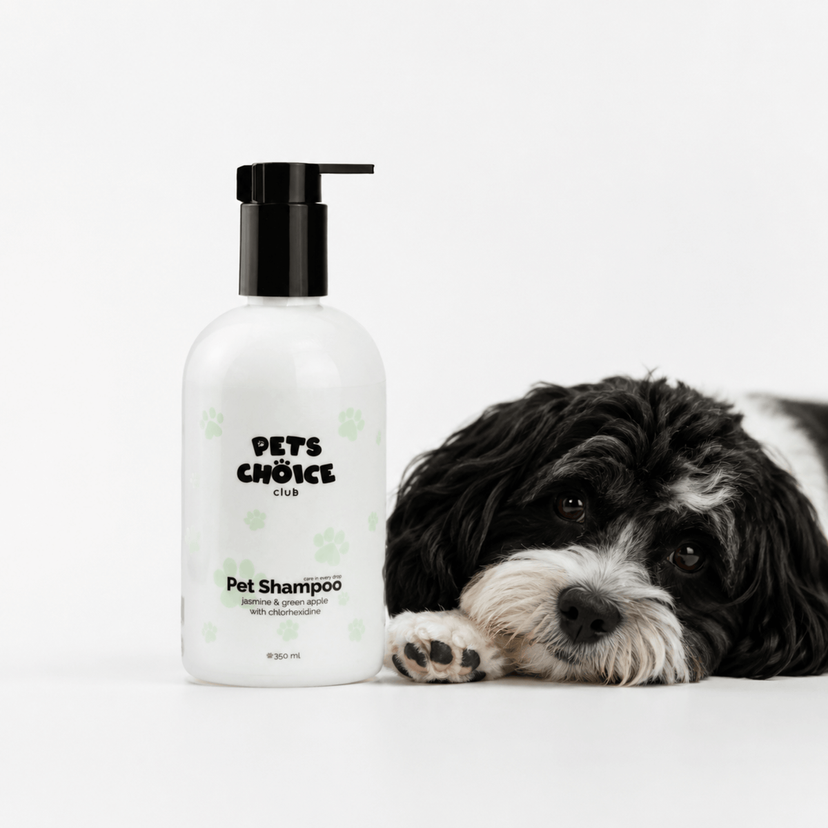 Шампунь з хлоргексидином для собак PetsChoice, 350 мл