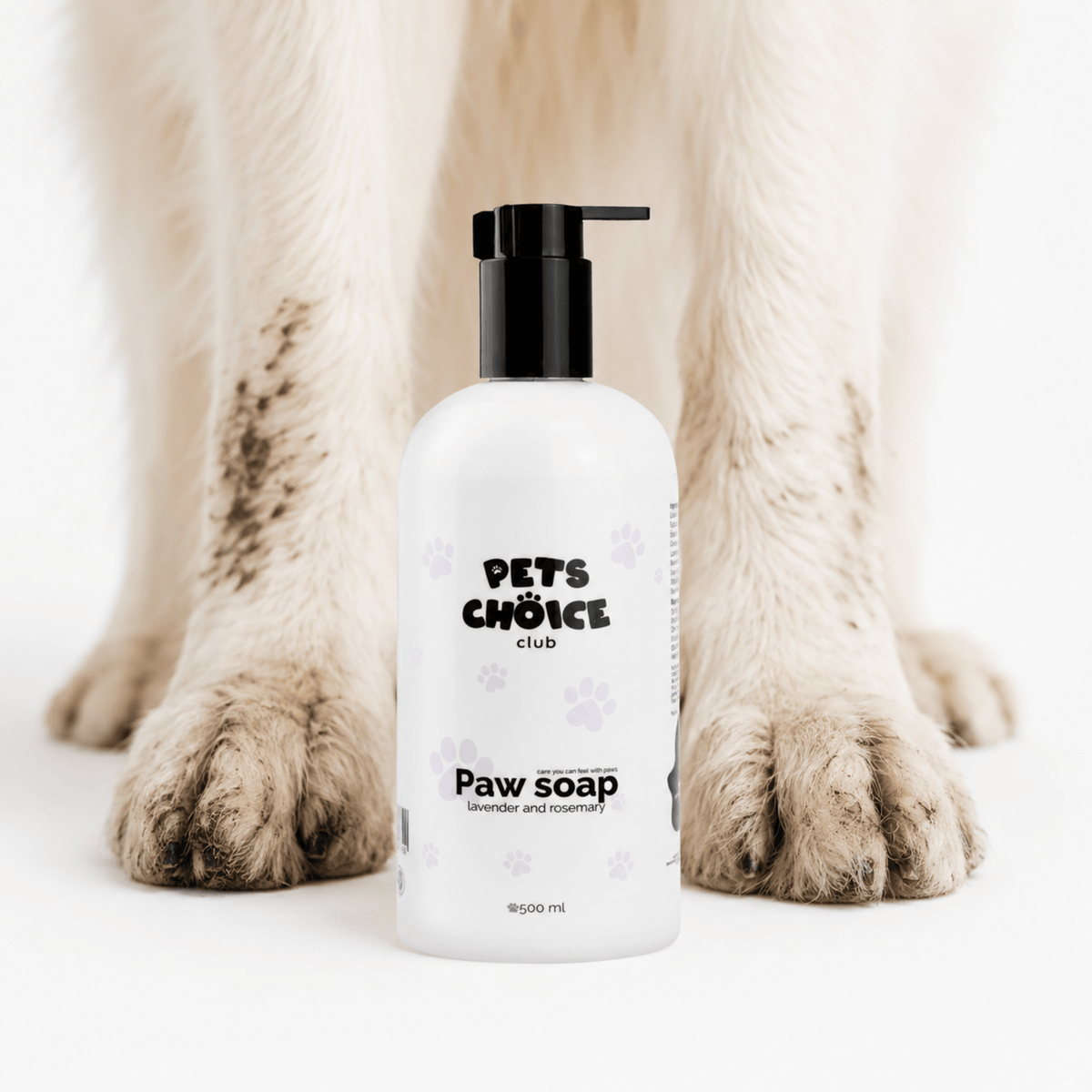 Мило для лап собак PetsChoice, 350/500 мл