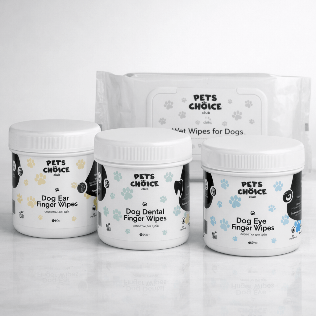 Вологі серветки для собак Wipes System+ PetsChoice