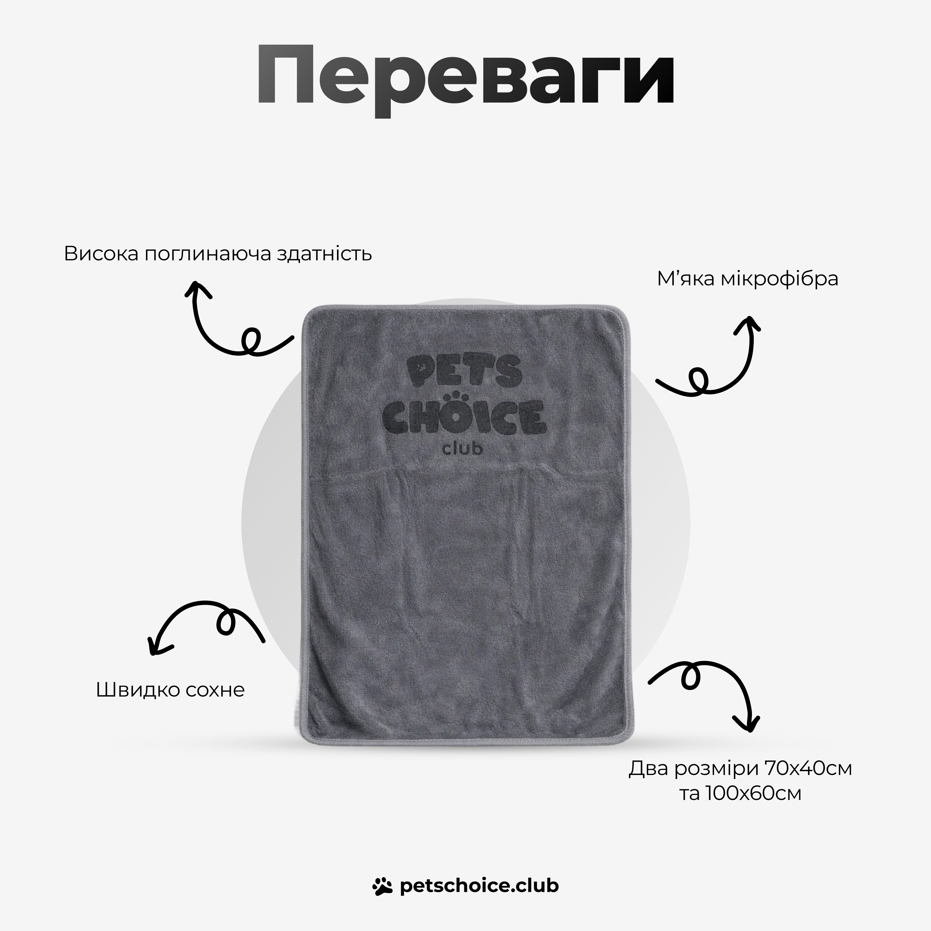 MICROFIBER TOWEL | Рушник для швидкого висушування
