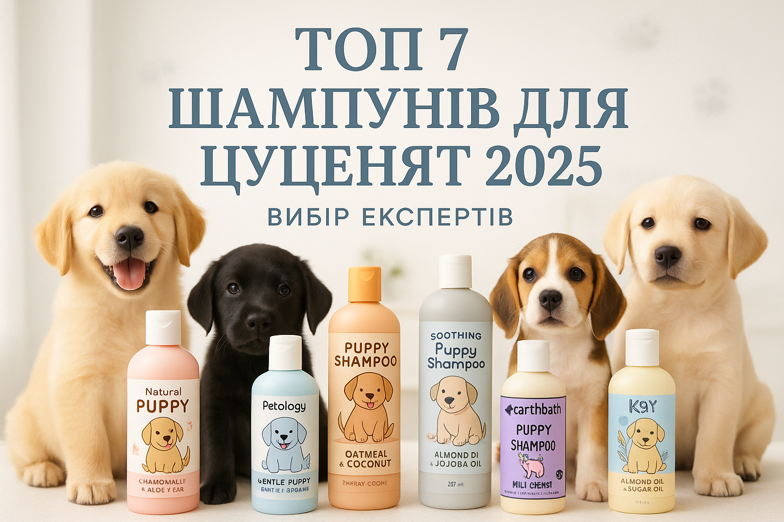 Топ 7 шампунь для цуценят 2025: Вибір експертів