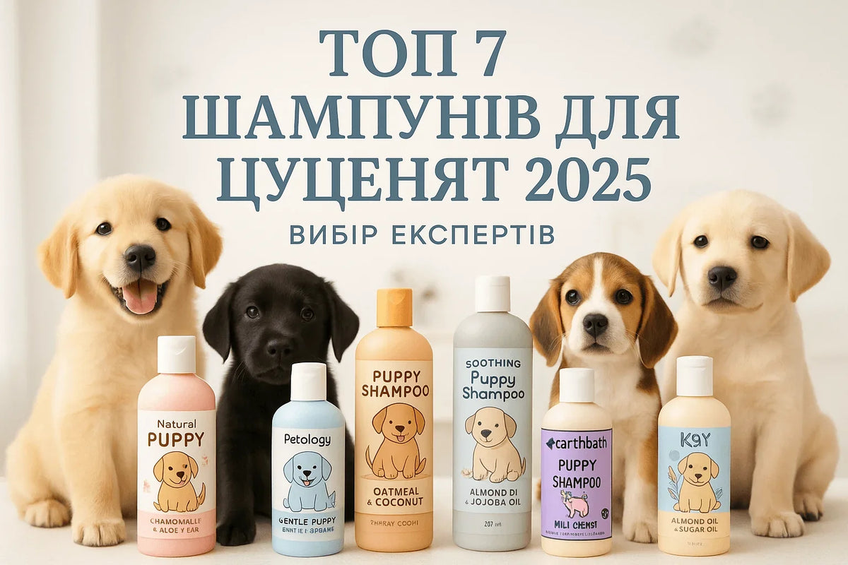 Шампунь для цуценят — 7 варіантів для ніжного догляду