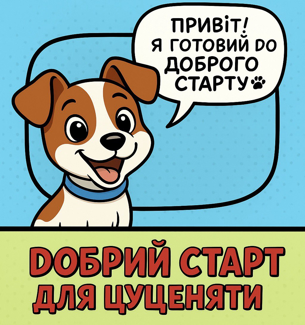 Добрий старт для цуценяти | Онлайн-буклет PetsChoice.Club